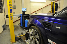 4 Wheel Align Range Rover Side Front