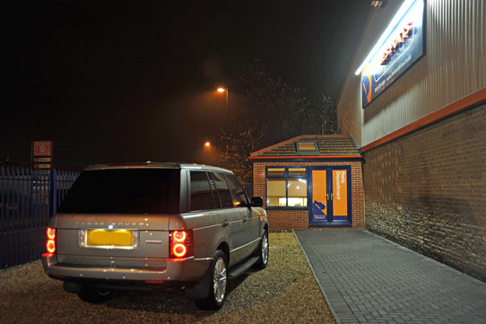 2012 Range Rover SUV Rear 2012 Range Rover SUV Rear