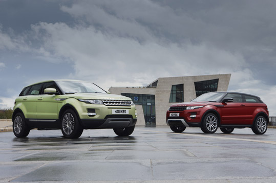 Car Of The Year Honour For Range Rover Evoque As Land Rover Excels In 2012 Diesel Car Awards